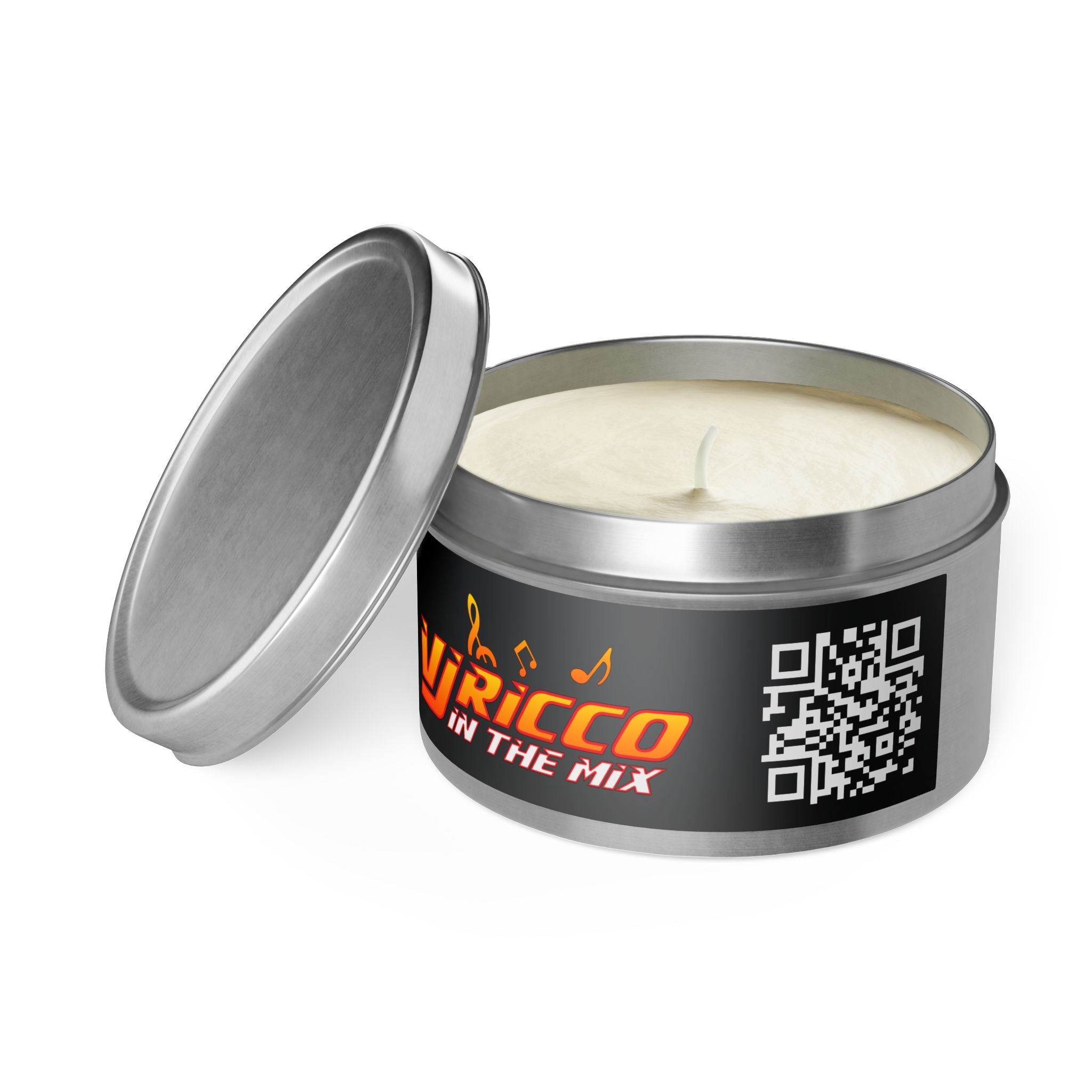 "VJ Ricco" -Themed Tin Candle - Perfect for Relaxation and Gifting